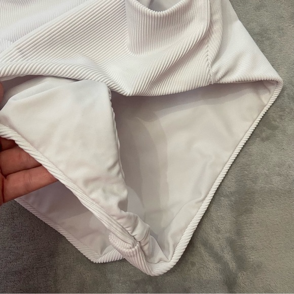 New! Beach Riot Celine one piece swimsuit white 4487 - Picture 10 of 13